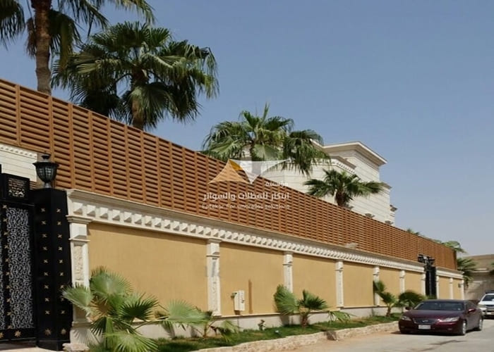 سواتر خشبية وحديد جدة